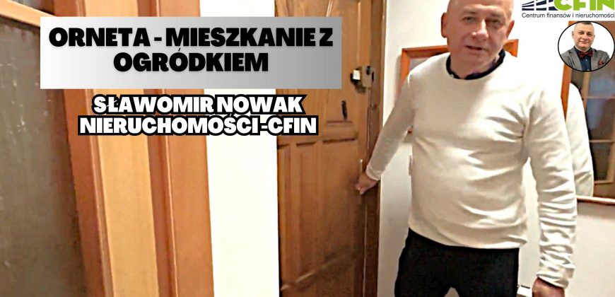 Orneta – mieszkanie z ogródkiem