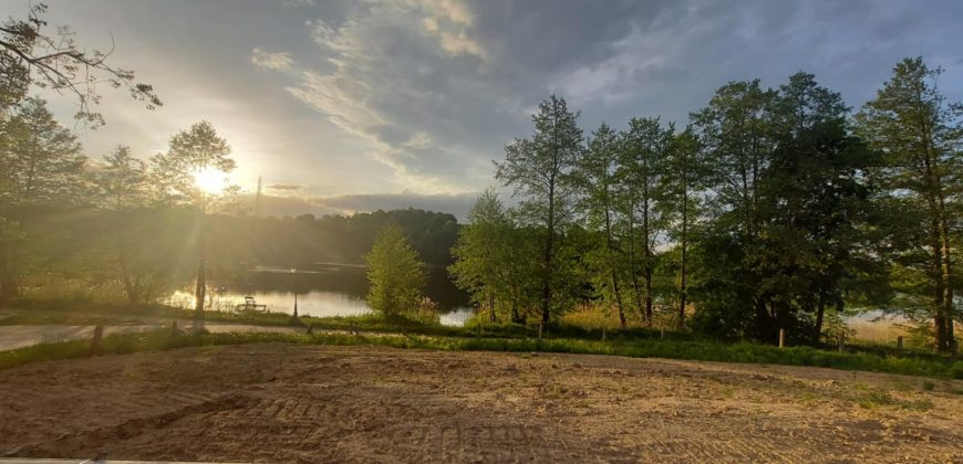 Działka 4399m2, pierwsza linia brzegowa – Ryn