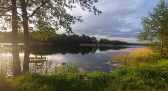 Działka 4399m2, pierwsza linia brzegowa – Ryn