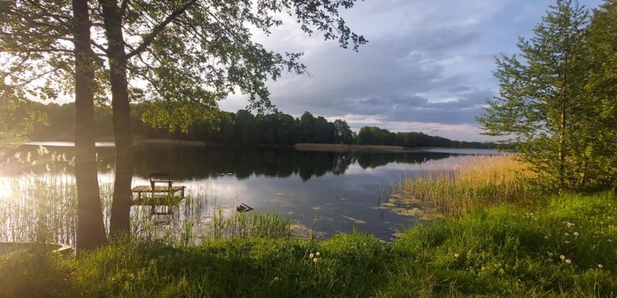 Działka 4399m2, pierwsza linia brzegowa – Ryn